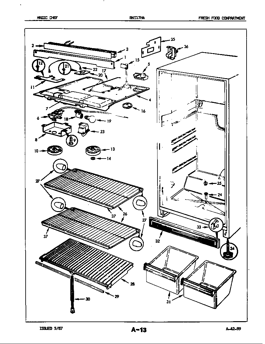 FRESH FOOD COMPARTMENT