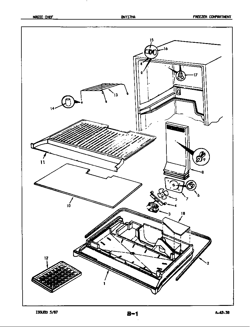 Freezer compartment