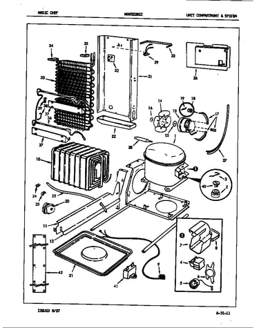 Unit compartment & system
