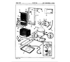 Magic Chef RC22FA-3AW/5N57A unit compartment diagram