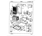 Maytag NENS248GZH/7L37A unit compartment & system diagram