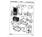 Maytag NDNS229JH/8L38A unit compartment & system diagram