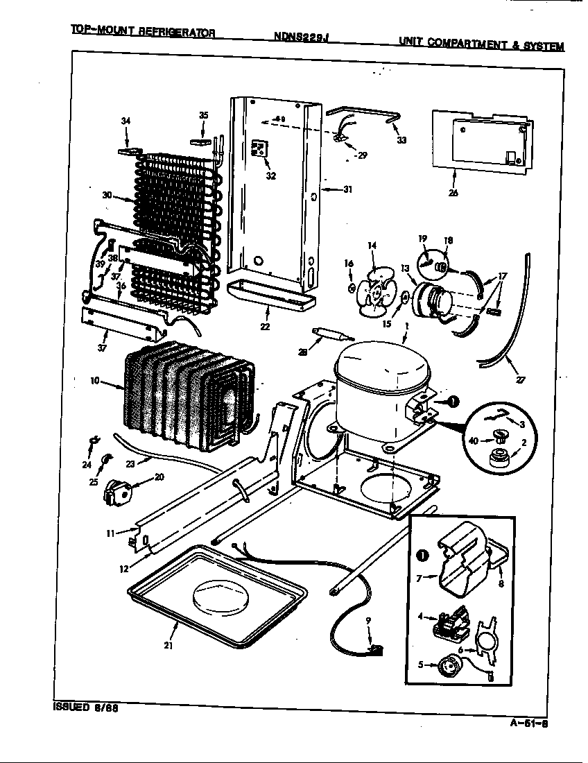 Unit compartment & system