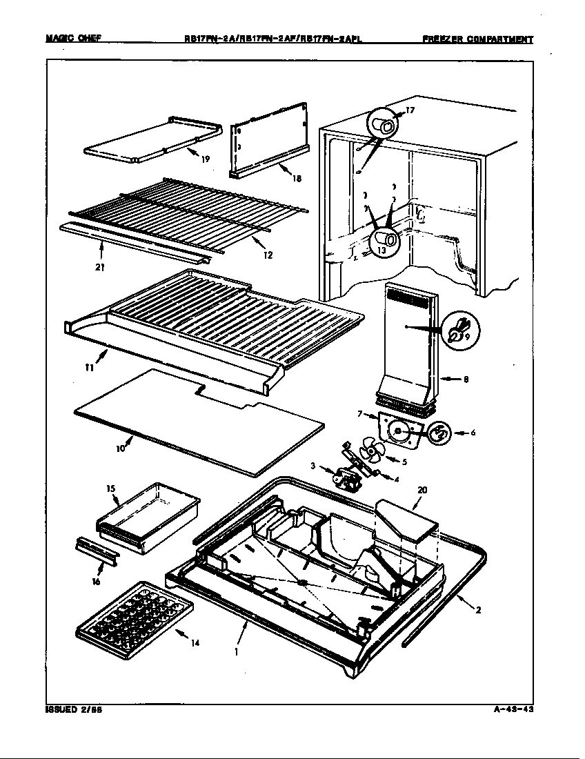 Freezer compartment