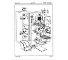 Magic Chef RC24FN-3PW/5N59A freezer compartment diagram