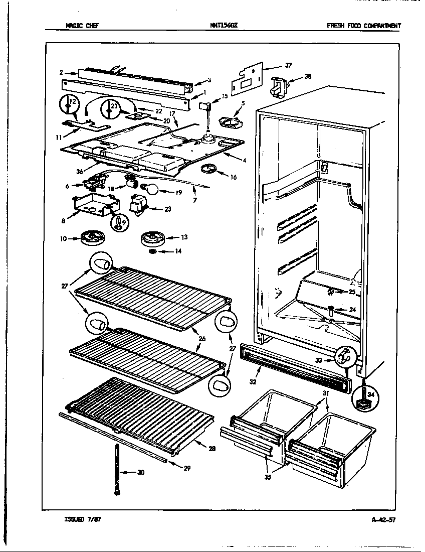 FRESH FOOD COMPARTMENT