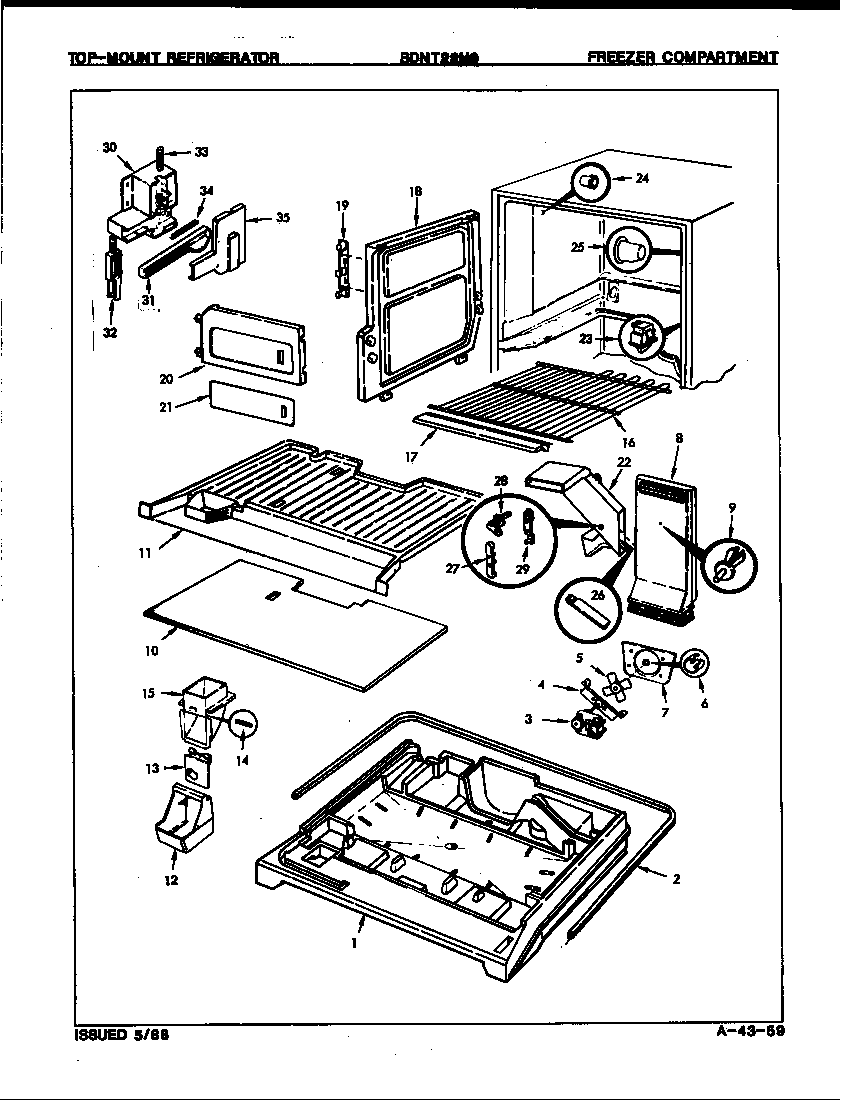 Freezer compartment