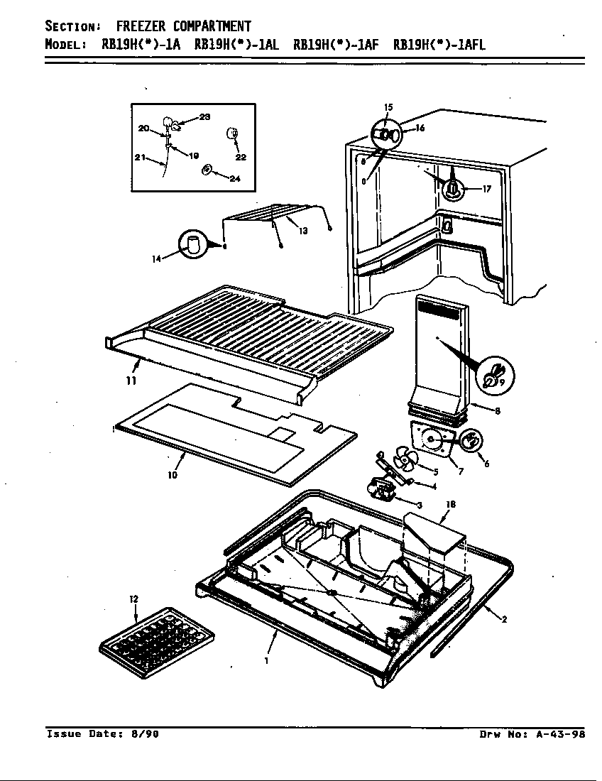 Freezer compartment