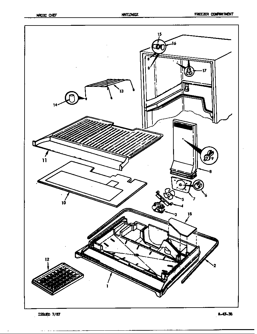 Freezer compartment