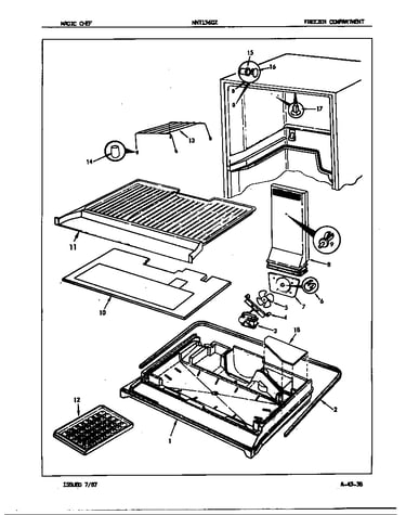 Freezer compartment