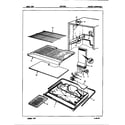 Maytag NNT176GZA/7A09A freezer compartment diagram