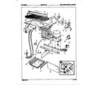 Magic Chef RB23HA-3AF/7D30A unit compartment & system diagram