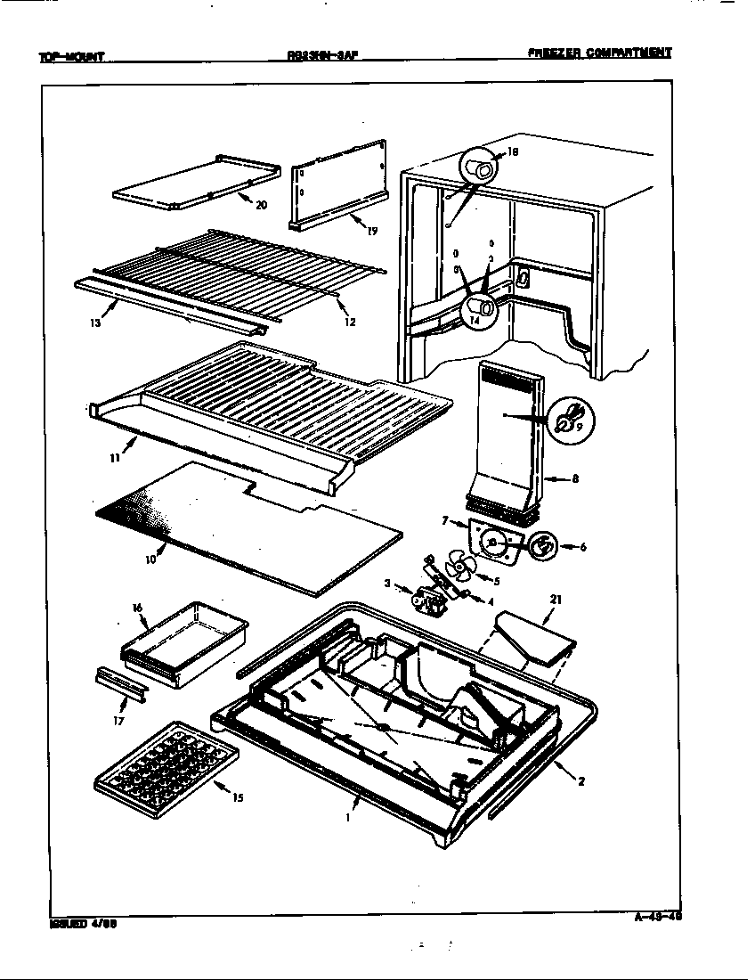 FREEZER COMPARTMENT