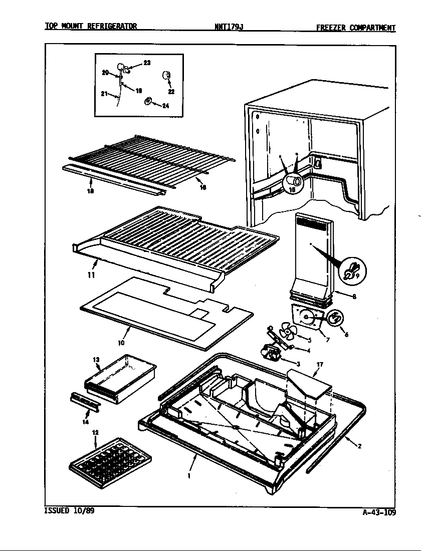 Freezer compartment