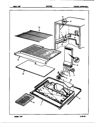 Freezer compartment