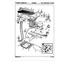Maytag NNT196GZ3/7D13A unit compartment & system diagram