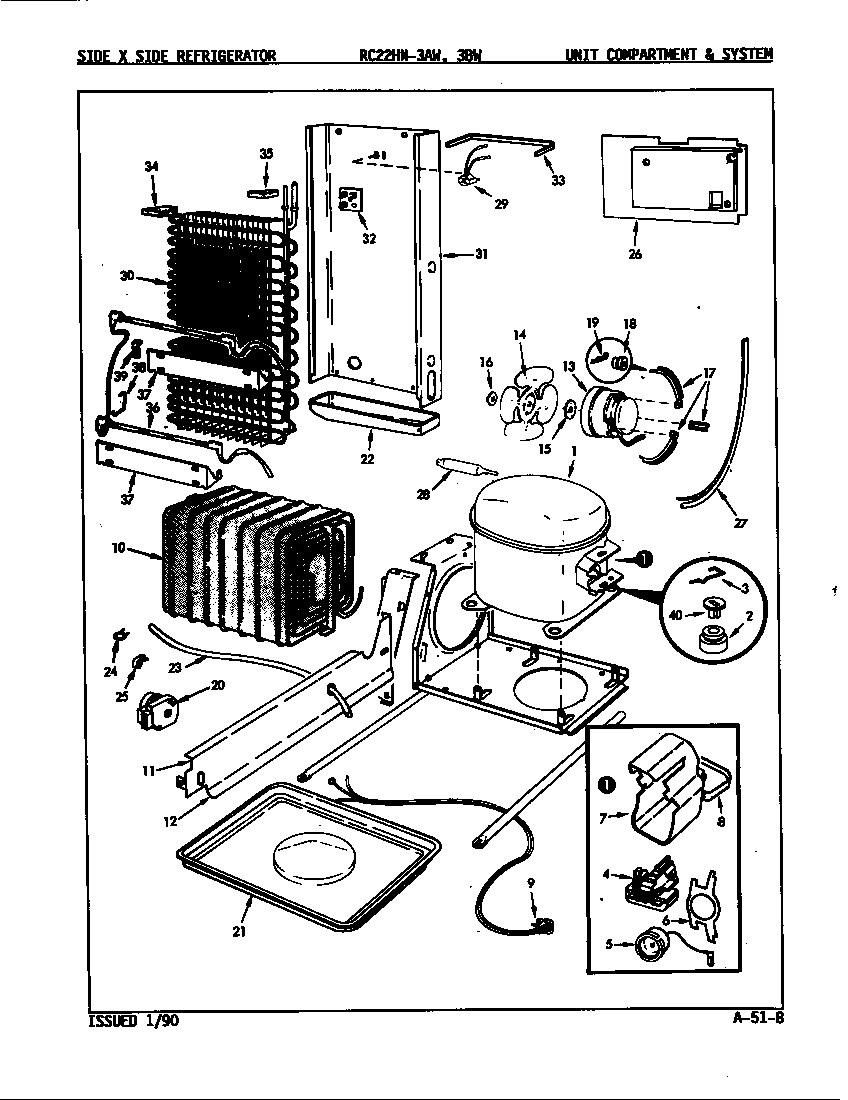 Unit compartment & system