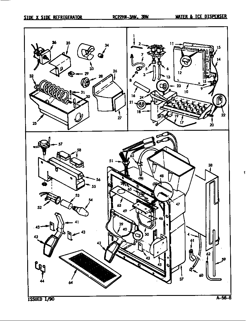 WATER & ICE DISPENSER