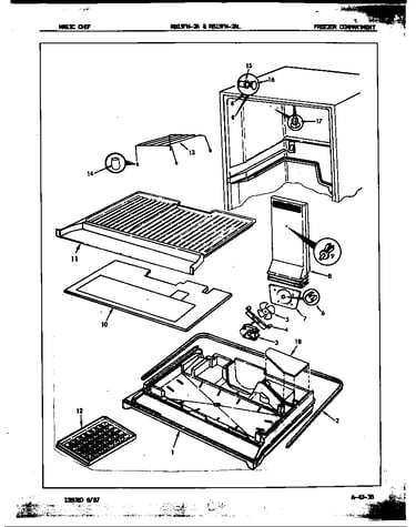 Freezer compartment