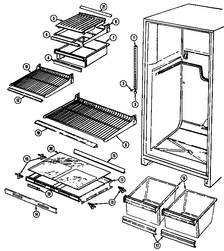 Shelves & accessories