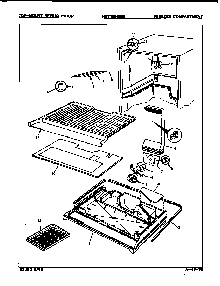 Freezer compartment