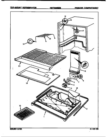 Freezer compartment