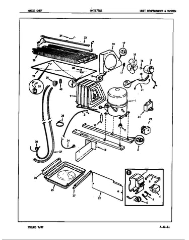 Unit compartment & system