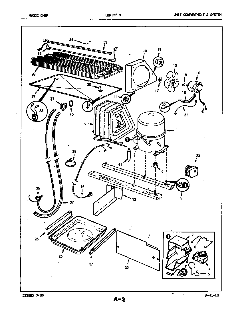 Unit compartment & system
