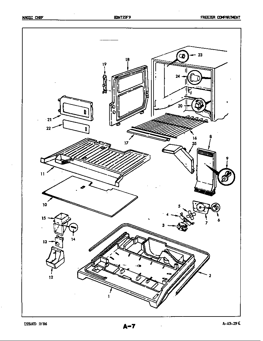 Freezer compartment
