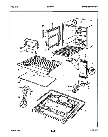 Freezer compartment