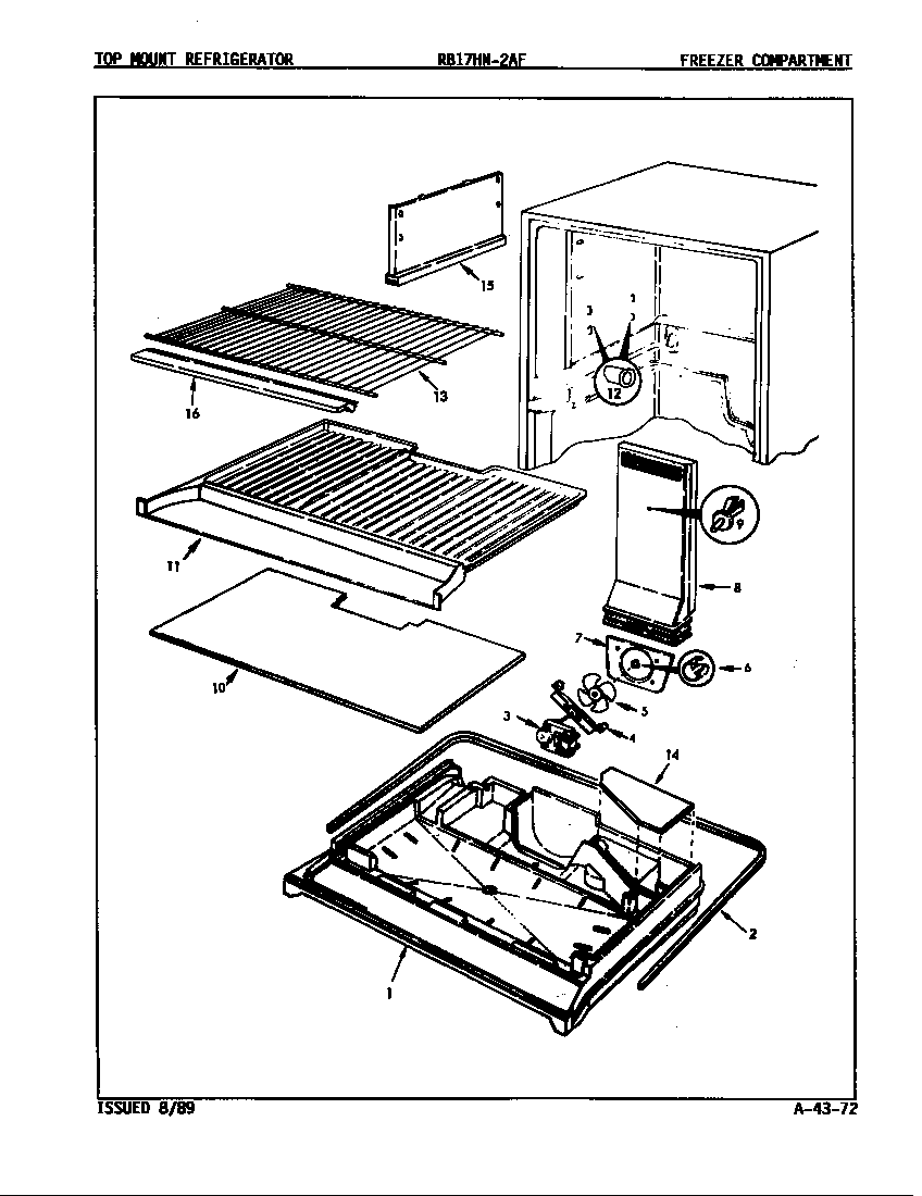 Freezer compartment
