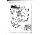 Magic Chef RB15FA2AF/7C34A unit compartment & system diagram