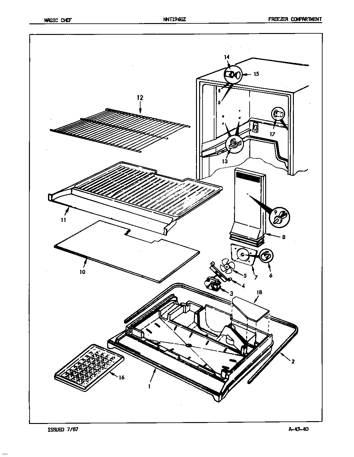 Freezer compartment