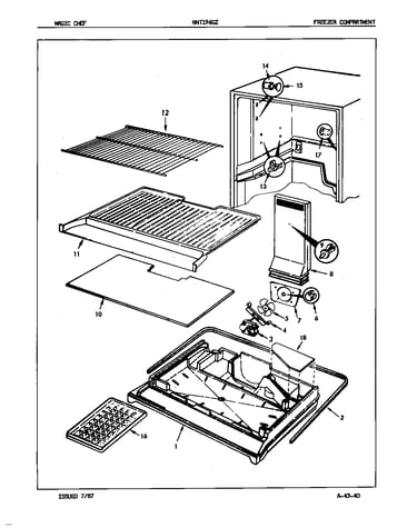 Freezer compartment