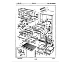 Magic Chef RB17FY-3A/5E73A fresh food compartment diagram