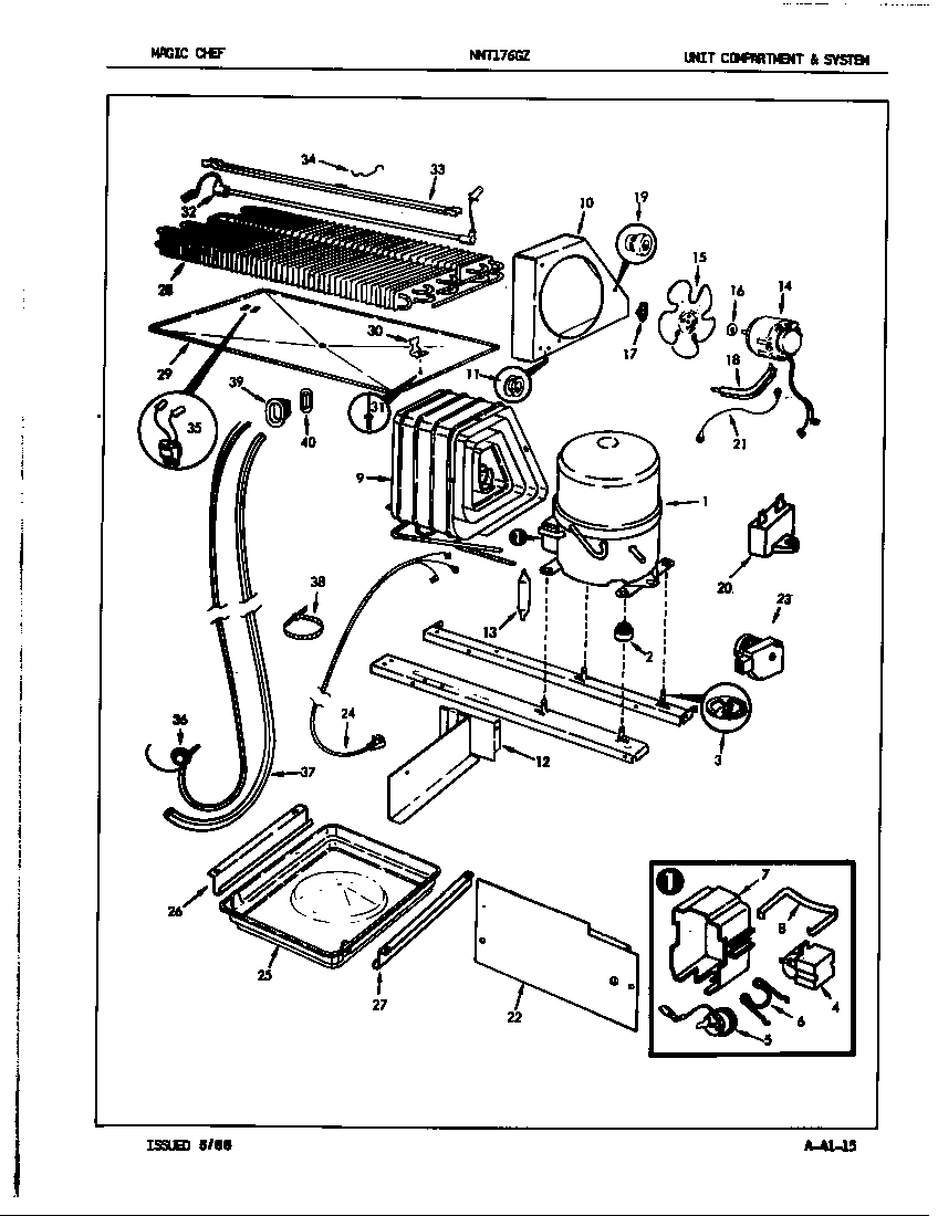 Unit compartment & system
