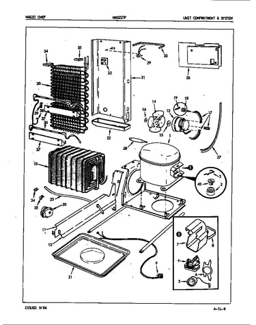 Unit compartment & system