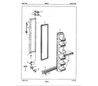 Maytag BNS22F5H/5L53B freezer door diagram