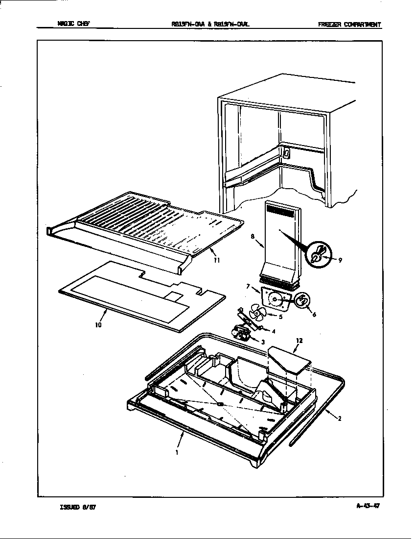 FREEZER COMPARTMENT