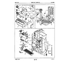 Magic Chef RB23FN-3PW/5E80A ice maker diagram