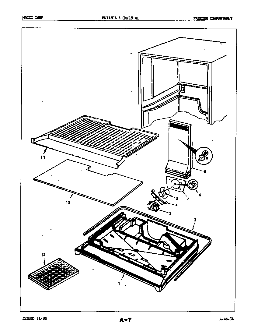 Freezer compartment