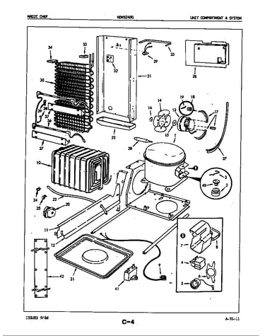 Unit compartment & system