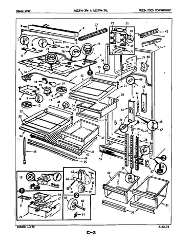 Fresh food compartment (rb23fn-3pl/5e80b)