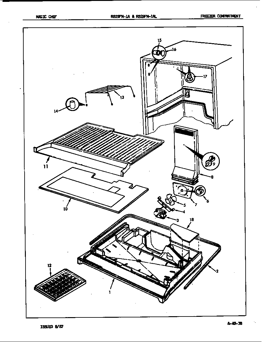 Freezer compartment