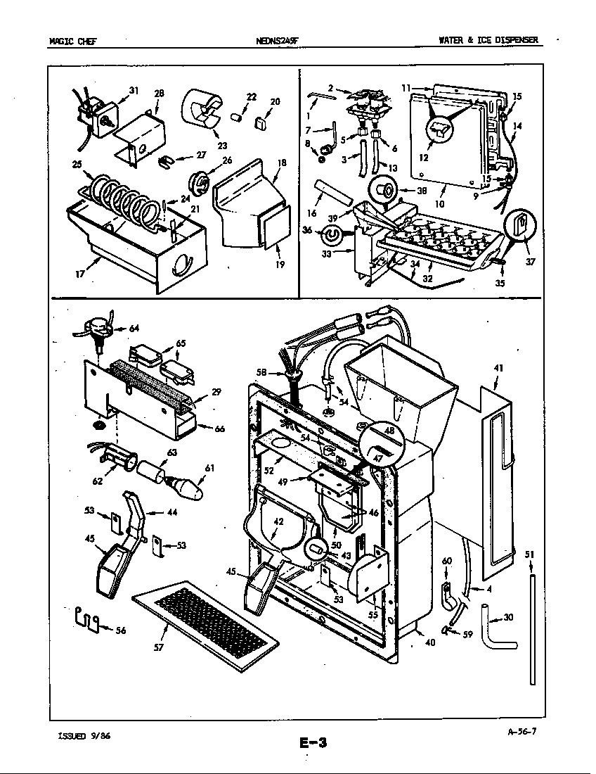 WATER & ICE DISPENSER