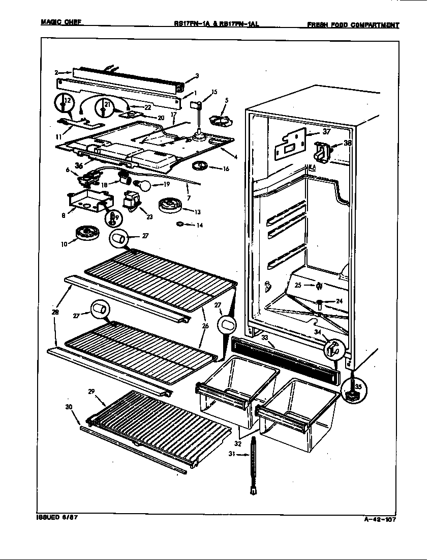 FRESH FOOD COMPARTMENT