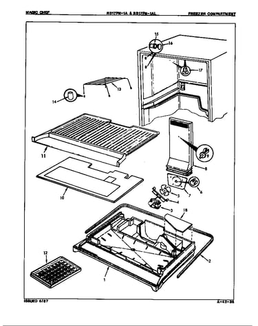 Freezer compartment