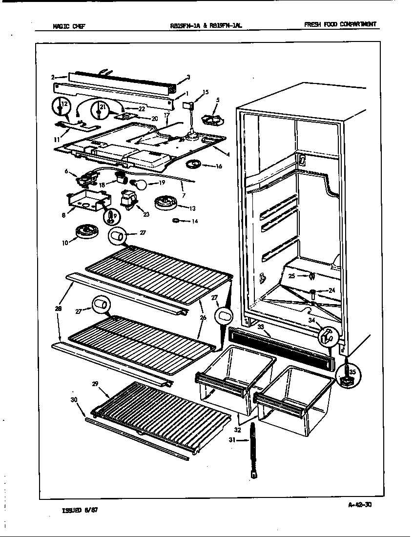 FRESH FOOD COMPARTMENT