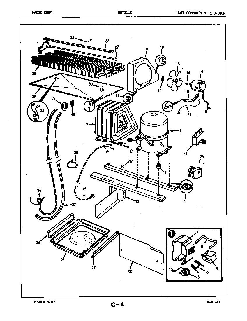 Unit compartment & system