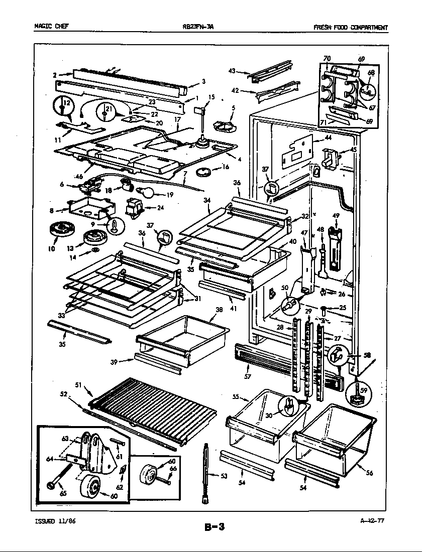 FRESH FOOD COMPARTMENT